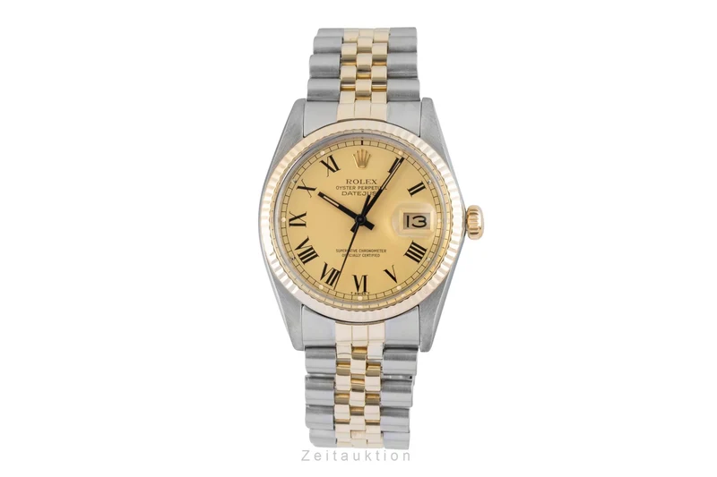 Rolex Datejust steel / gold automatic men's watch 16013 Vintage [2602499]