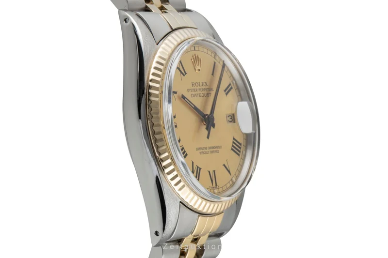 Rolex Datejust steel / gold automatic men's watch 16013 Vintage [2602499]