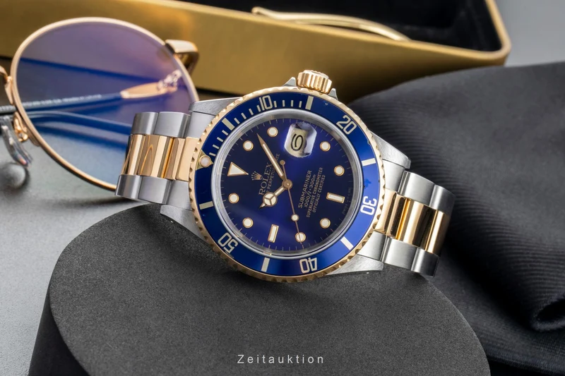 Rolex Submariner steel / gold automatic men's watch 16613 [2602628]