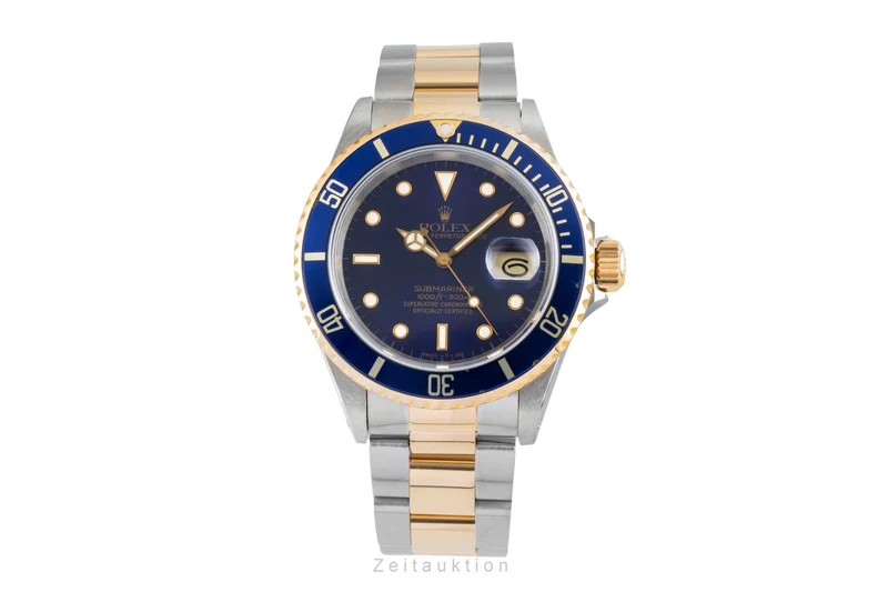 Rolex Submariner steel / gold automatic men's watch 16613 [2602628]