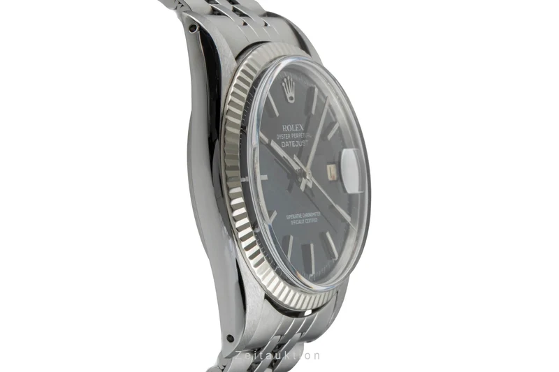 Rolex Datejust steel / white gold automatic men's watch 1601 Vintage [2602256]