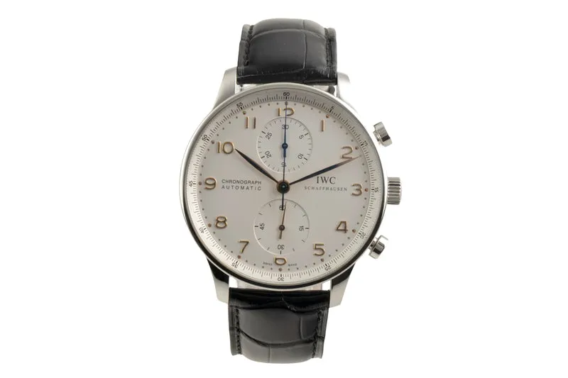 IWC Portugieser chronograph steel automatic men's watch IW371401 [2602435]