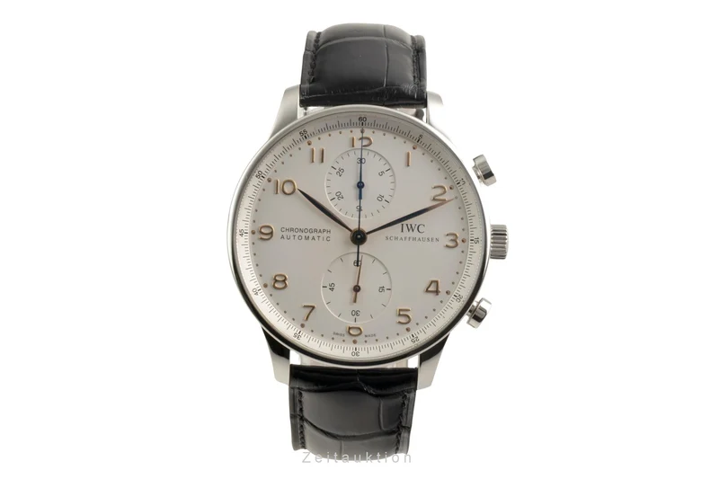 IWC Portugieser chronograph steel automatic men's watch IW371401 [2602435]