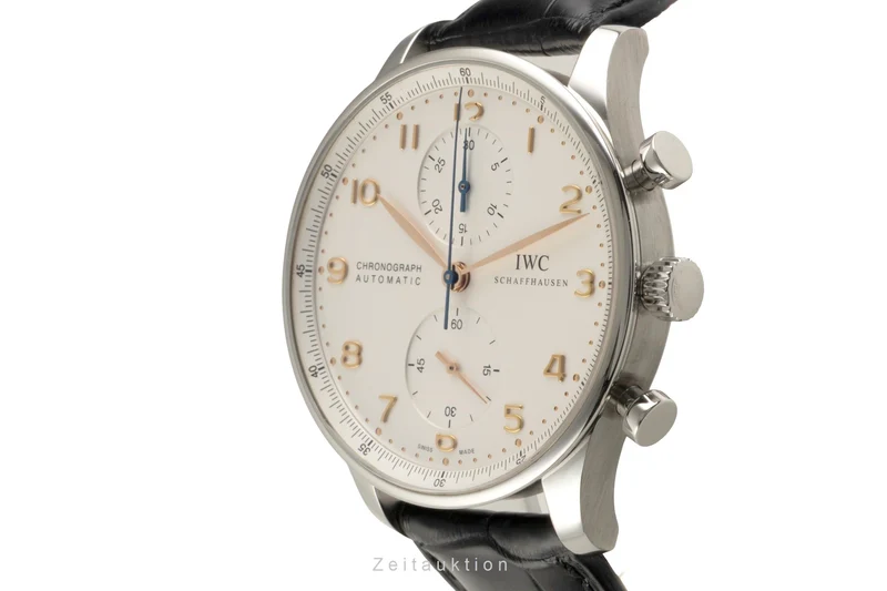 IWC Portugieser chronograph steel automatic men's watch IW371401 [2602435]