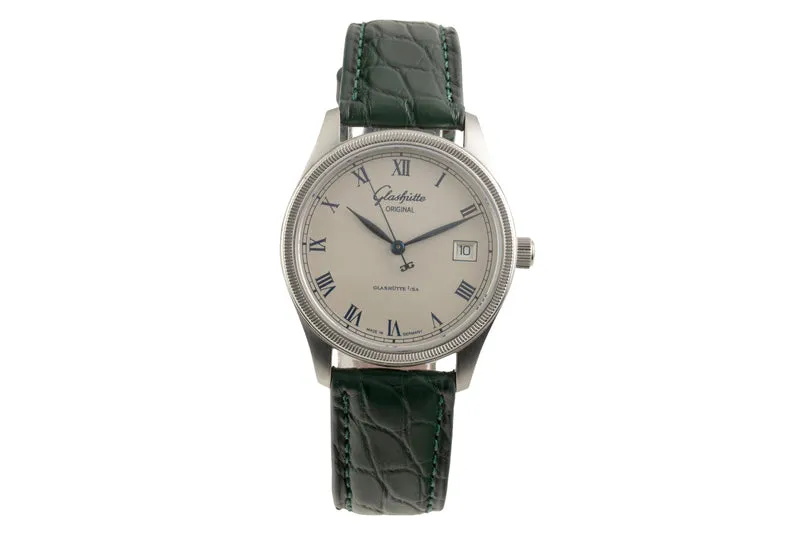 Glashütte Senator steel automatic men's watch 10-33-02-03-04 [2602400]