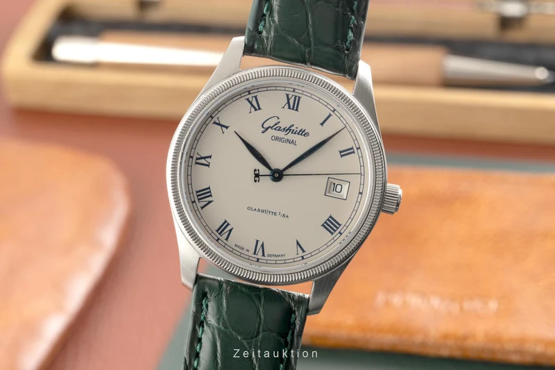 Glashütte Senator steel automatic men's watch 10-33-02-03-04 [2602400]