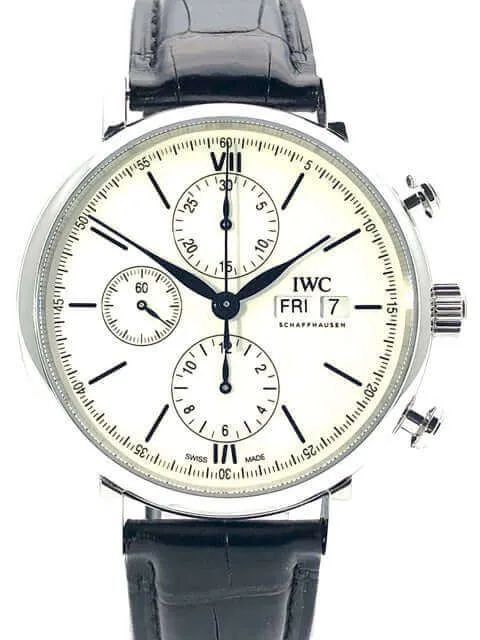 IWC Portofino Chronograph Edition 150 Years IW391024 aus 2020 D-Papiere