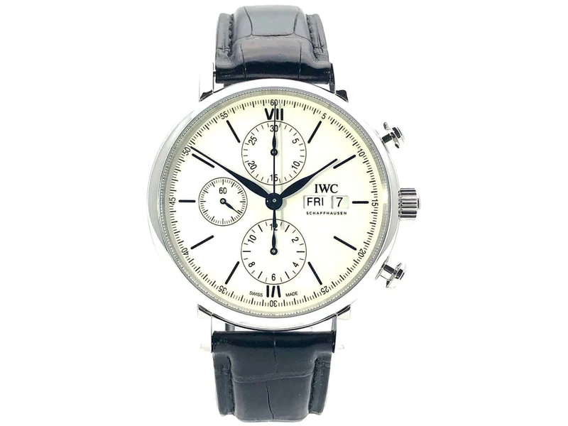 IWC Portofino Chronograph Edition 150 Years IW391024 aus 2020 D-Papiere