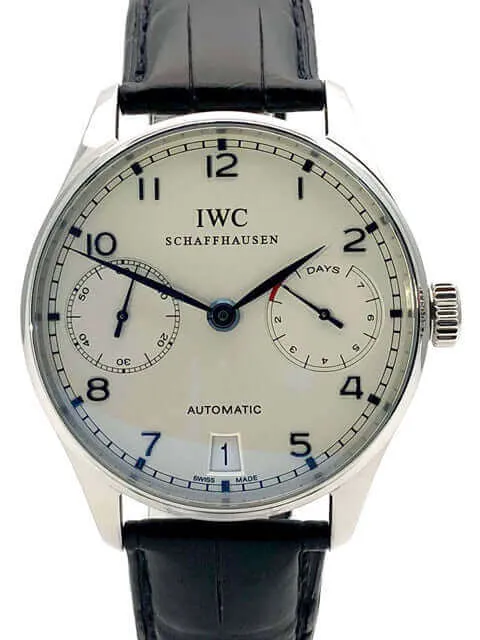 IWC Portugieser Automatic 7 Tage IW500107 D-Papiere aus 2009