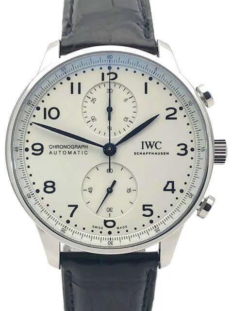 IWC Portugieser Chronograph Edition 150 Years IW371602 aus 2018 D-Papiere
