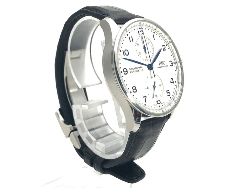 IWC Portugieser Chronograph Edition 150 Years IW371602 aus 2018 D-Papiere