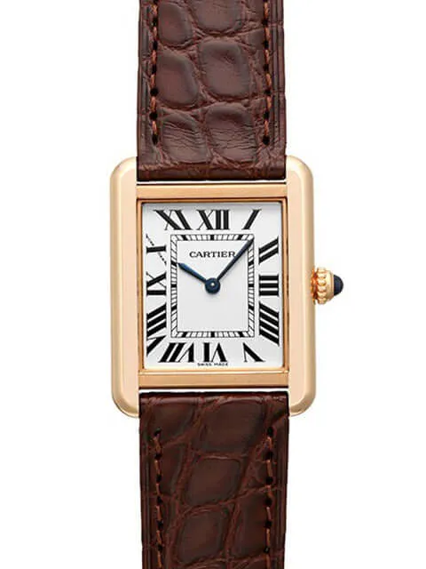 Cartier Tank Solo kleines Modell Rosegold W5200024
