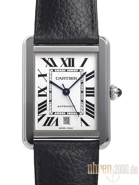 Cartier Tank Solo XL Leder WSTA0029