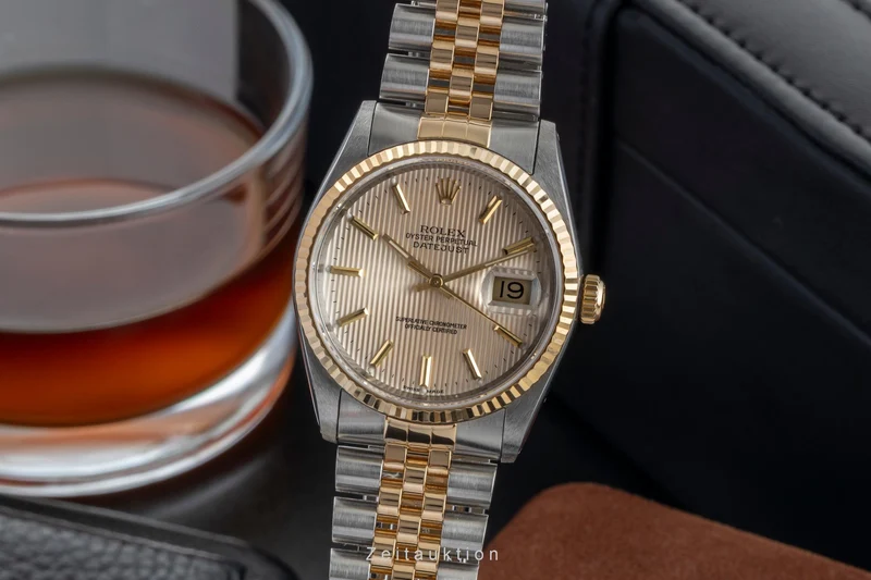 Rolex Datejust steel / gold automatic men's watch 16233 [2602842]