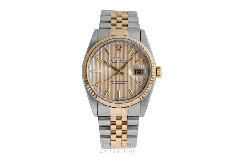 Rolex Datejust steel / gold automatic men's watch 16233 [2602842]