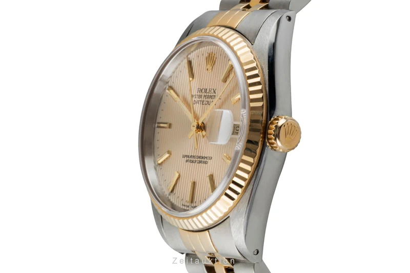 Rolex Datejust steel / gold automatic men's watch 16233 [2602842]