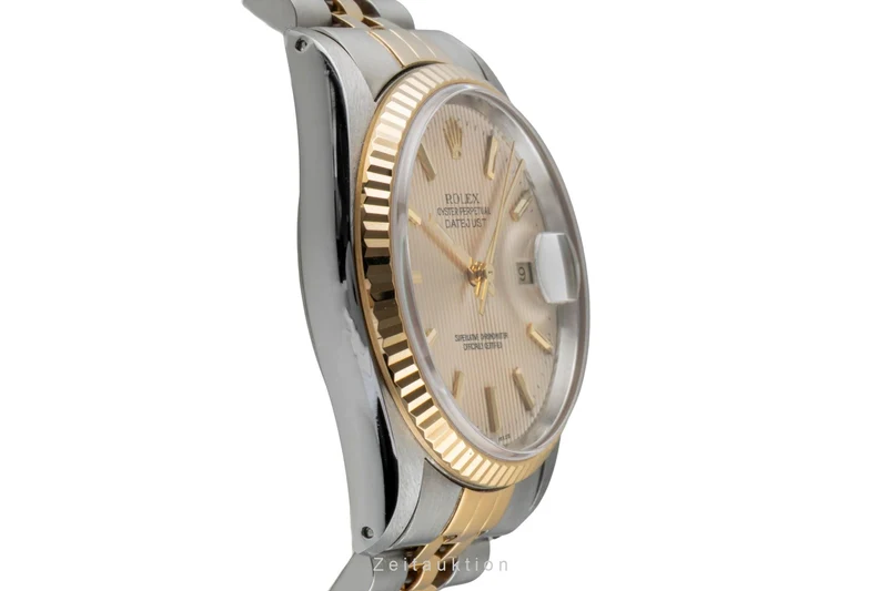 Rolex Datejust steel / gold automatic men's watch 16233 [2602842]