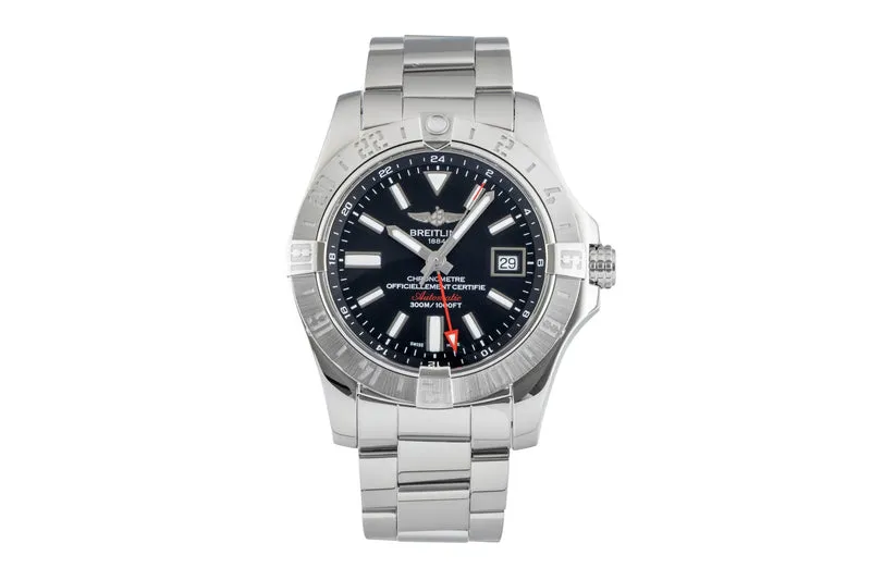 Breitling Avenger II GMT steel automatic men's watch A3239011/BC35 [2602290]