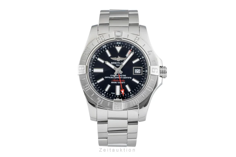 Breitling Avenger II GMT steel automatic men's watch A3239011/BC35 [2602290]