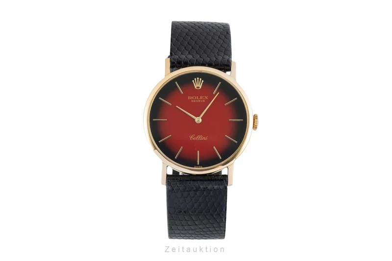 Rolex Cellini 18 ct gold manual winding men's watch 4112 Vintage [2602553]