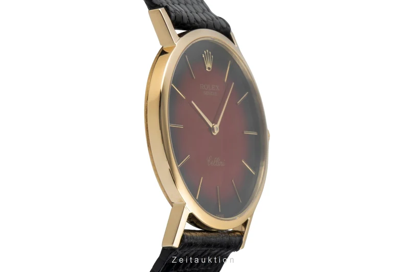 Rolex Cellini 18 ct gold manual winding men's watch 4112 Vintage [2602553]