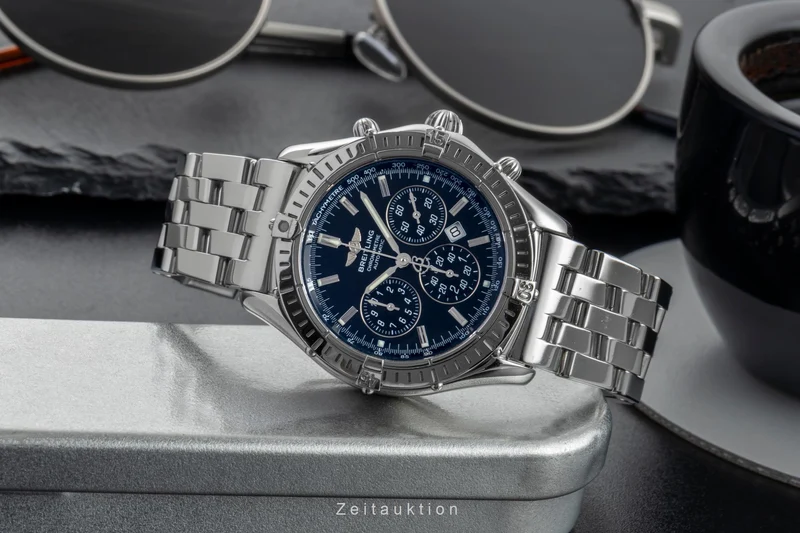 Breitling Shadow Flyback chronograph steel automatic men's watch A35312 [2602016]