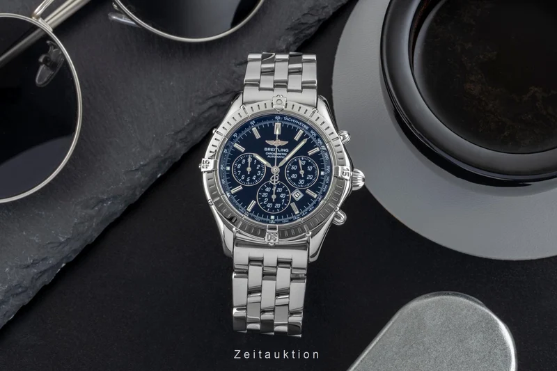 Breitling Shadow Flyback chronograph steel automatic men's watch A35312 [2602016]