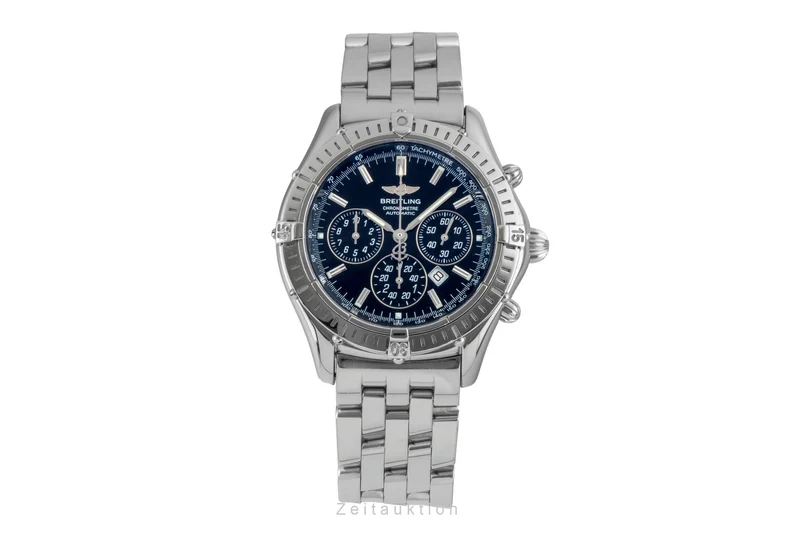 Breitling Shadow Flyback chronograph steel automatic men's watch A35312 [2602016]
