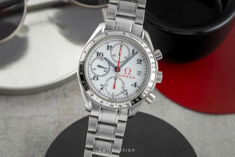 Omega Speedmaster chronograph steel automatic men's watch 3516.20.00 [2602303]