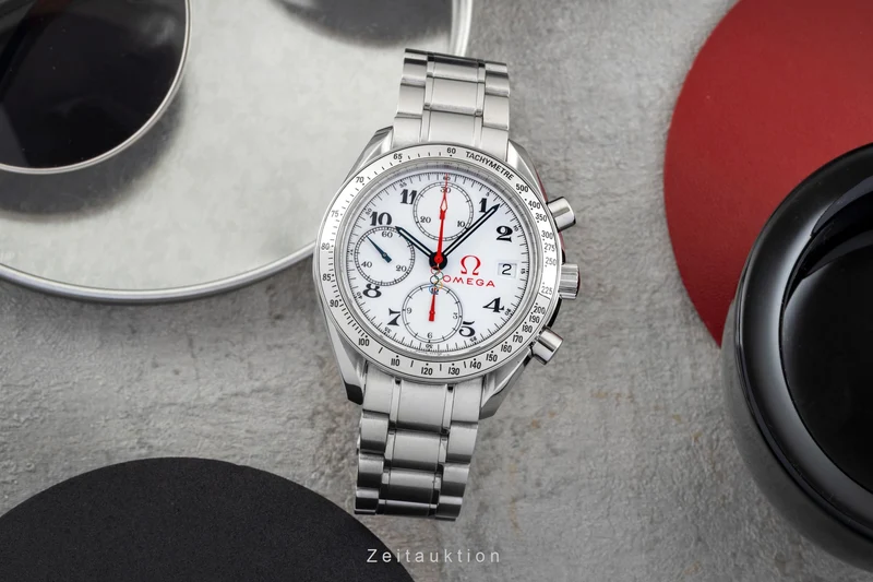 Omega Speedmaster chronograph steel automatic men's watch 3516.20.00 [2602303]
