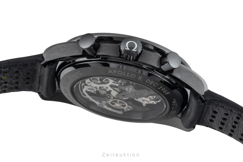 Omega Speedmaster Moonwatch chronograph ceramic manual winding men's watch 311.92.44.30.01.001 LP: 11700EUR [2602630]