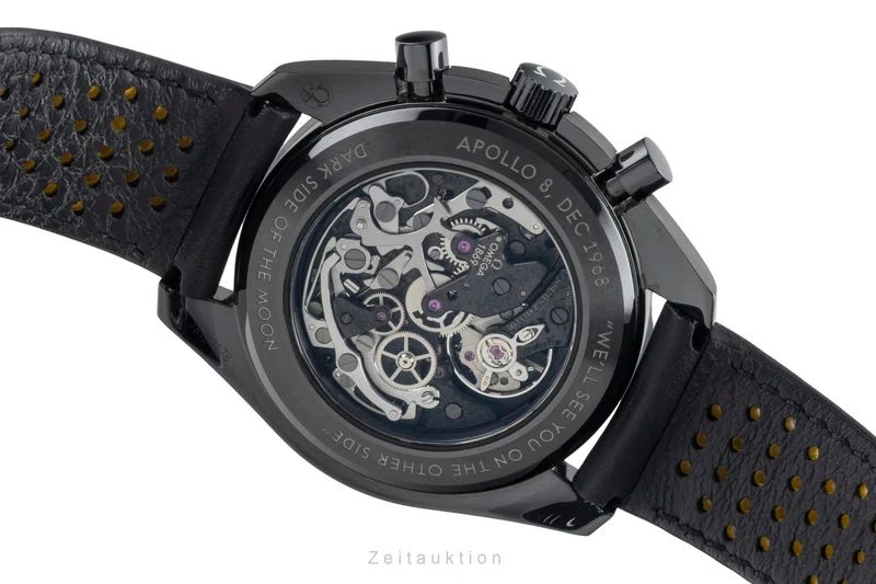 Omega Speedmaster Moonwatch chronograph ceramic manual winding men's watch 311.92.44.30.01.001 LP: 11700EUR [2602630]