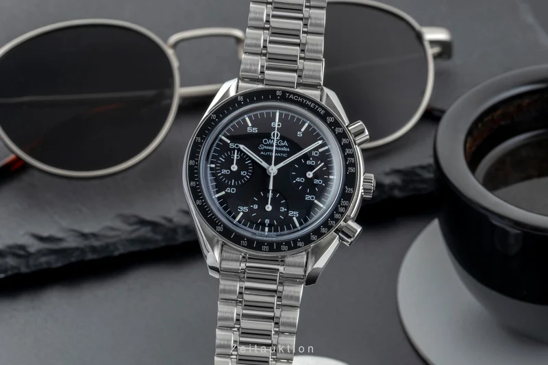 Omega Speedmaster chronograph steel automatic men's watch 3510.50.00 [2602073]