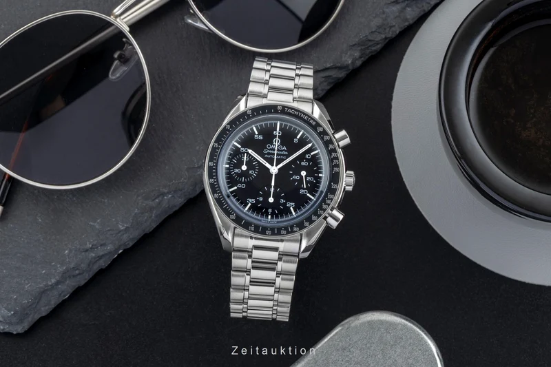 Omega Speedmaster chronograph steel automatic men's watch 3510.50.00 [2602073]