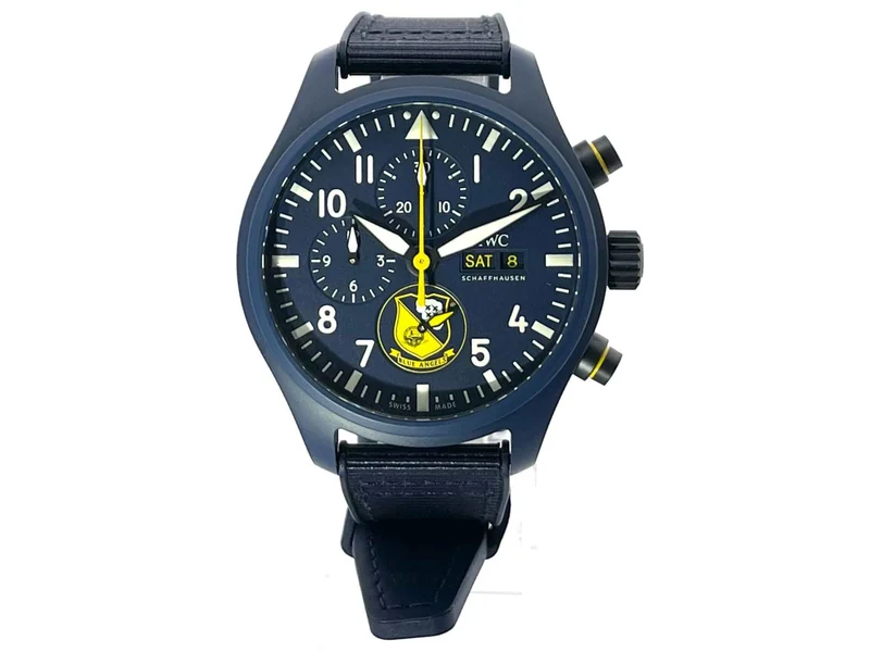 IWC Pilots Watch Chronograph Blue Angels Edition IW389109