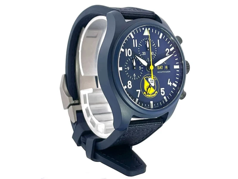 IWC Pilots Watch Chronograph Blue Angels Edition IW389109