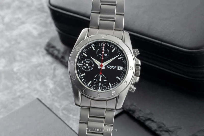 Porsche Design by Eterna chronograph steel automatic men's watch 1506.41 [2600092]