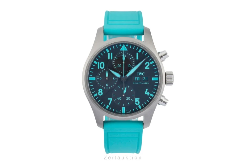 IWC Fliegerchronograph chronograph titanium automatic men's watch IW388108 LP: 9000EUR [2507487]