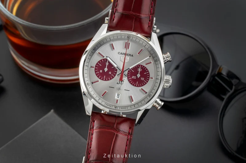 Tag Heuer Carrera chronograph steel automatic men's watch CBN201H.FC6553 Limited [2507486]