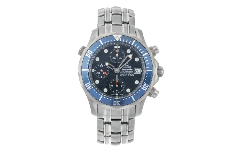Omega Seamaster chronograph titanium automatic men's watch 2298.80.00 [2505816]