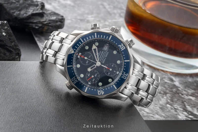 Omega Seamaster chronograph titanium automatic men's watch 2298.80.00 [2505816]