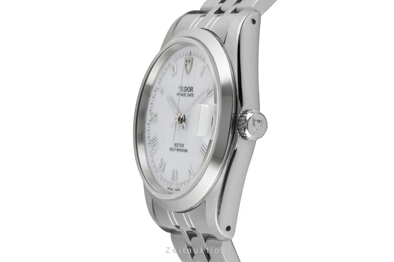 Tudor Prince Date steel automatic men's watch 74000N [2602304]