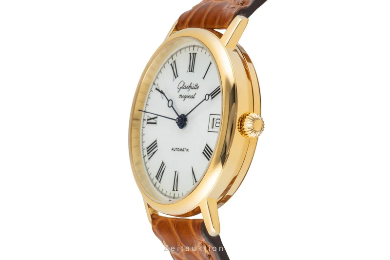 Glashütte gilt-brass automatic men's watch 10-31-01-01-04 [2602344]