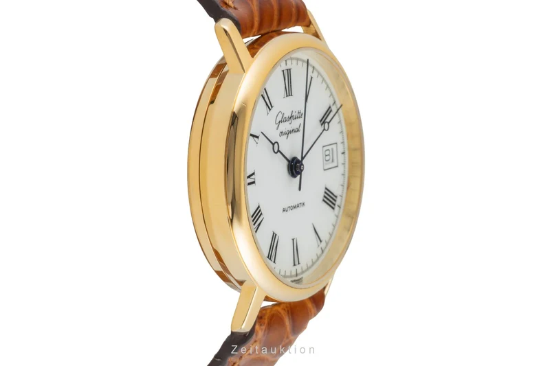 Glashütte gilt-brass automatic men's watch 10-31-01-01-04 [2602344]