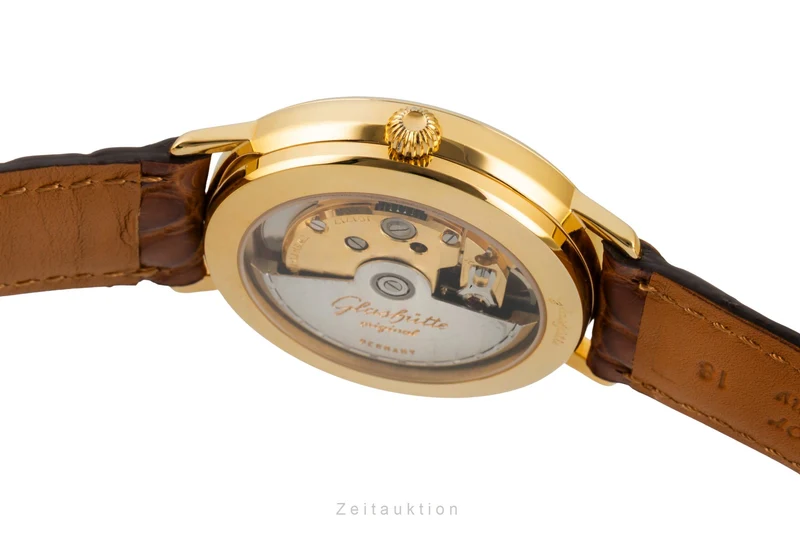 Glashütte gilt-brass automatic men's watch 10-31-01-01-04 [2602344]