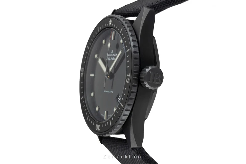 Blancpain Fifty Fathoms ceramic automatic men's watch 5000-0130-B52A LP: 14700EUR [2601950]