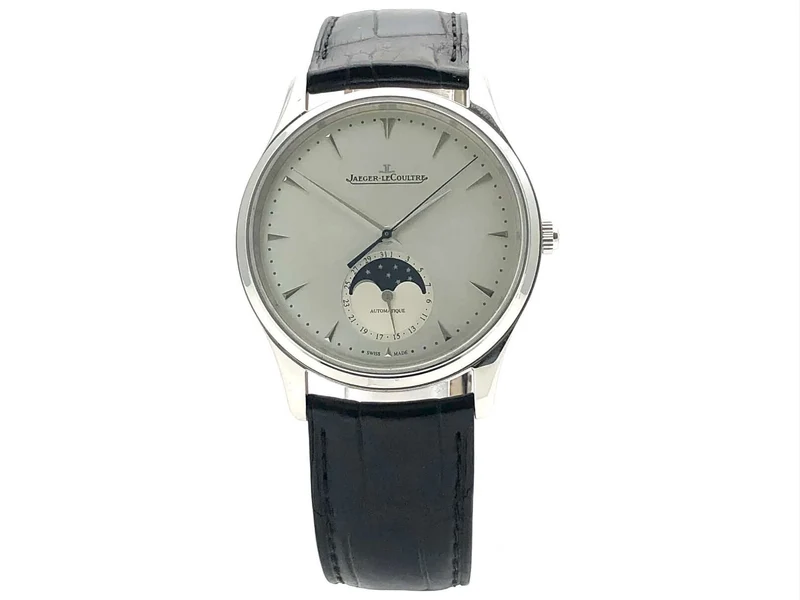 Jaeger-LeCoultre Master Ultra Thin Moon 1368420 aus 2014 D-Papiere