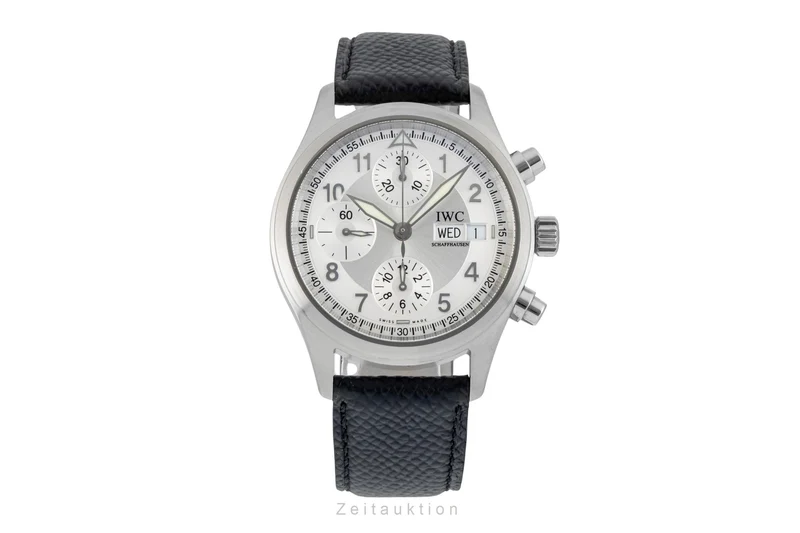 IWC Fliegerchronograph chronograph steel automatic men's watch IW370628 [2602340]