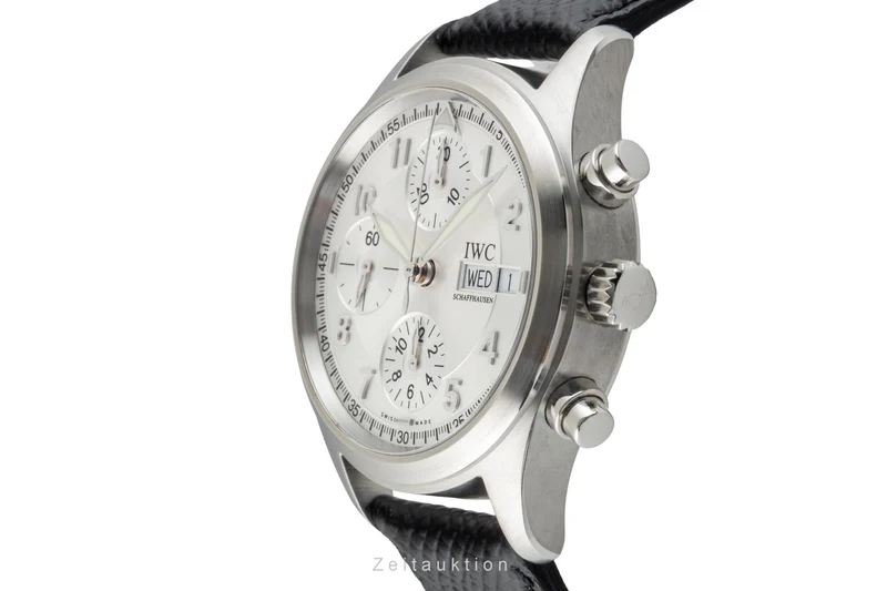IWC Fliegerchronograph chronograph steel automatic men's watch IW370628 [2602340]