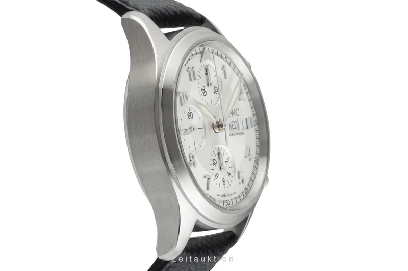 IWC Fliegerchronograph chronograph steel automatic men's watch IW370628 [2602340]